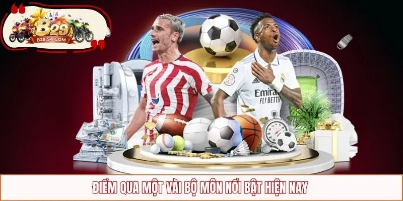 Điểm qua một vài bộ môn nổi bật hiện nay