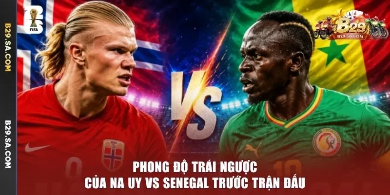 Phong độ trái ngược của Na Uy vs Senegal trước trận đấu